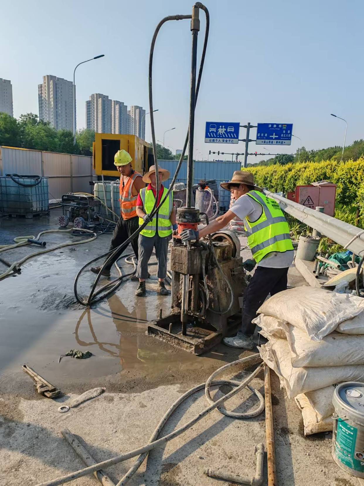 张家口崇礼县压密注浆